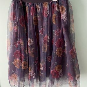 Dark Tulle skirt